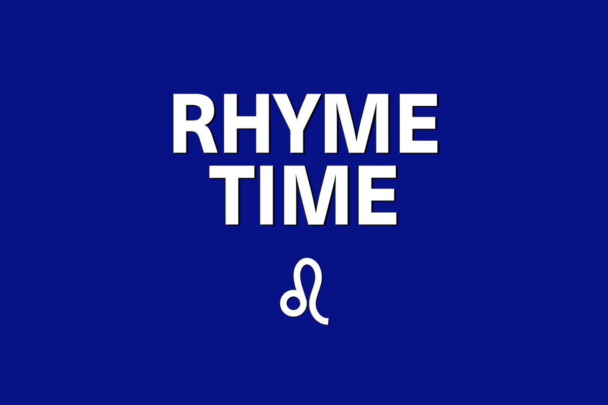 Leo: Rhyme Time