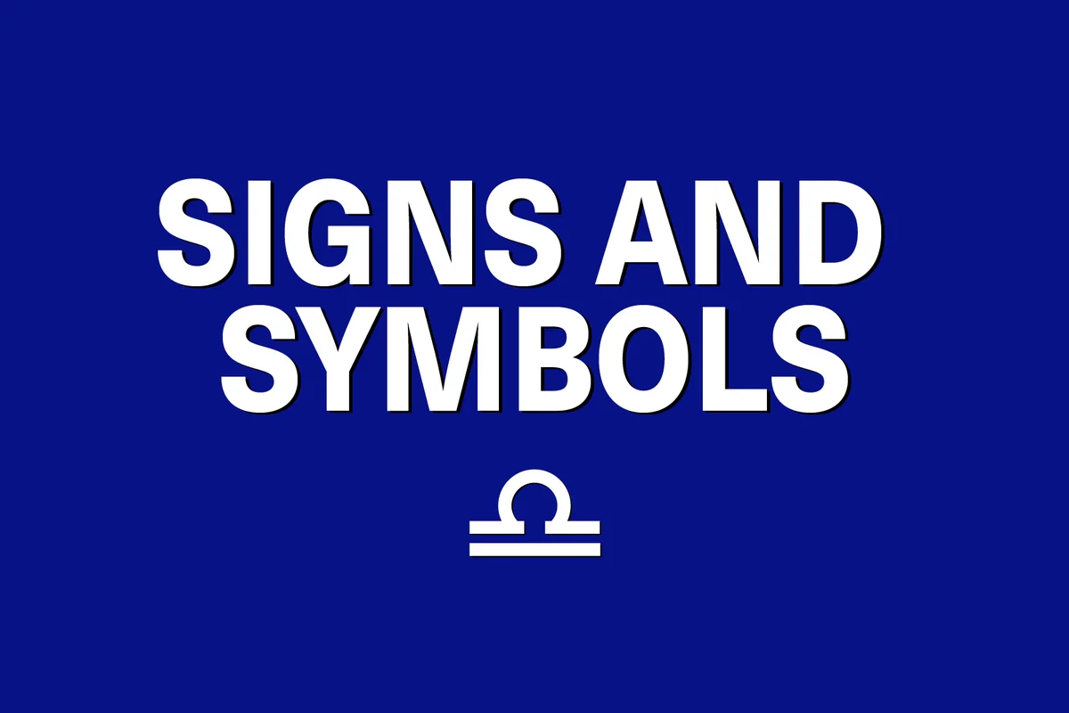 Libra: Signs and Symbols