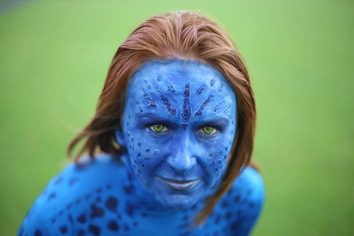 Mystique cosplayer