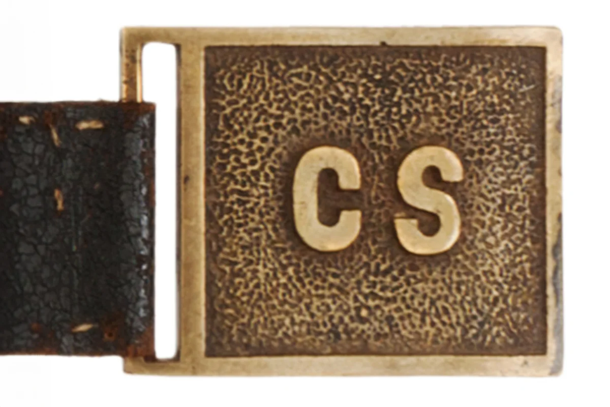 Authentic Civil War Confederate Belt Buckle