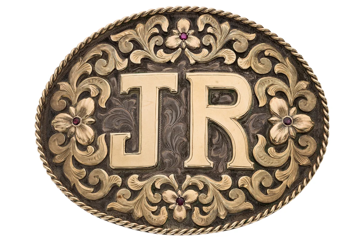 Larry Hagman "Dallas" Screen Worn "JR" Bohlin Belt Buckle