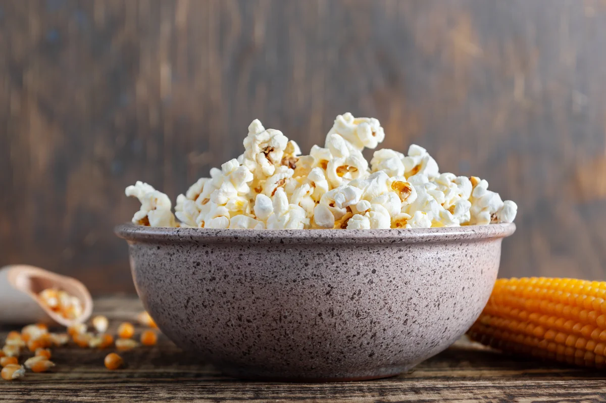 bowl of popcorn