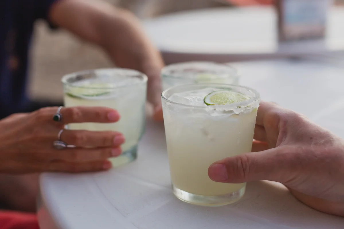 Ancho Reyes margaritas