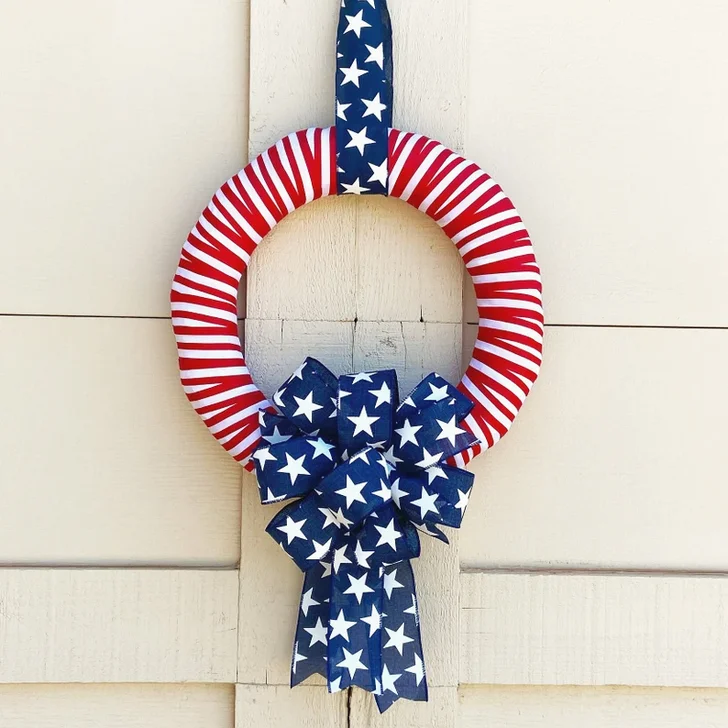 Fourth of July Wreath