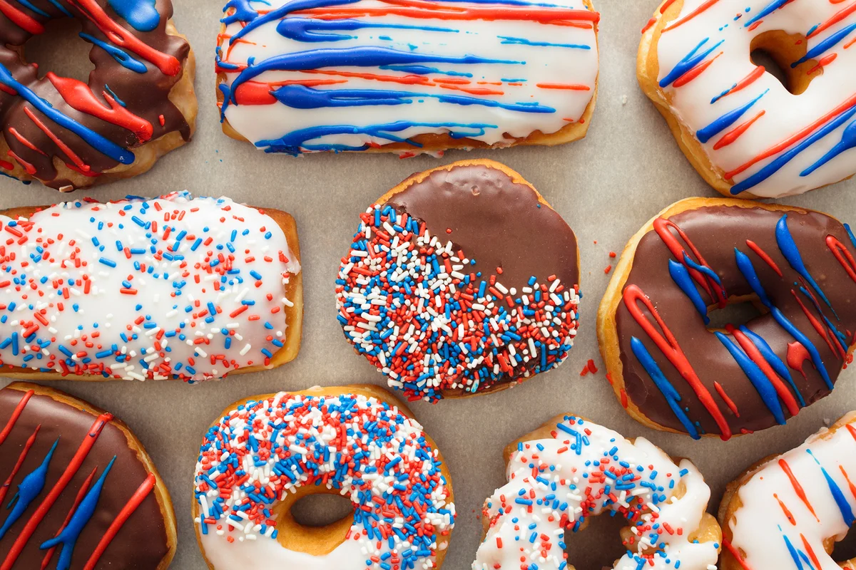 Patriotic Donuts
