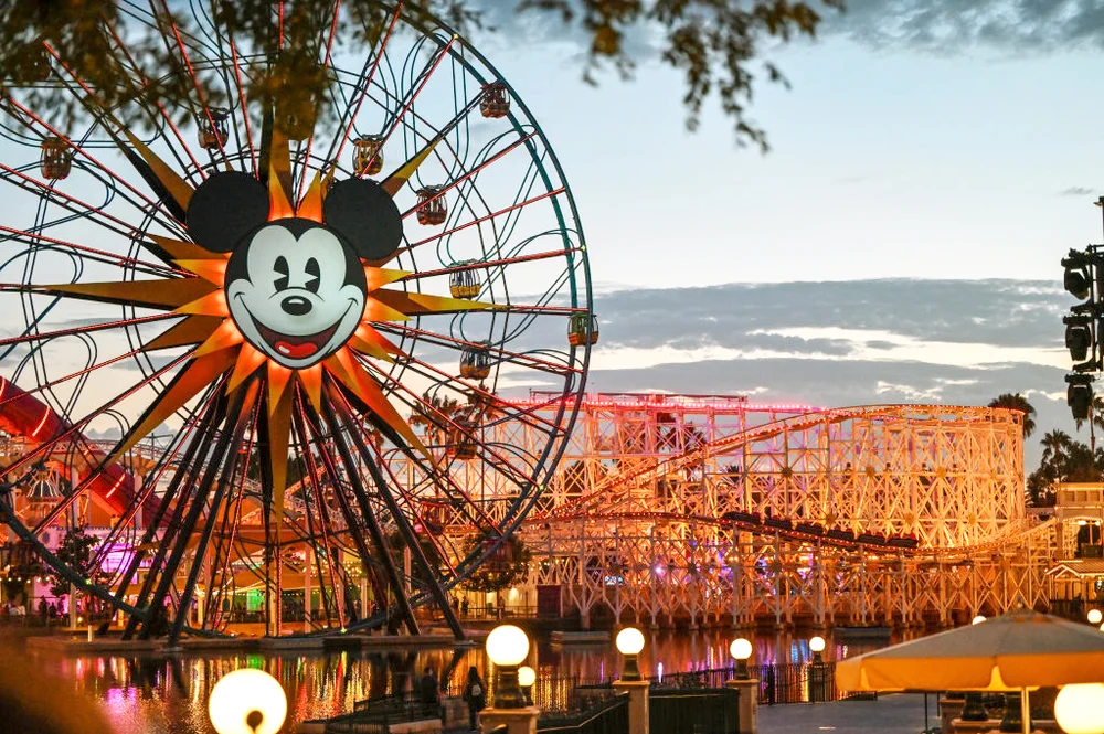 Pixar Pier in California Adventure at the Disneyland Resort
