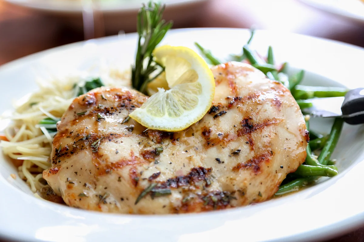 Grilled Chicken and Pasta