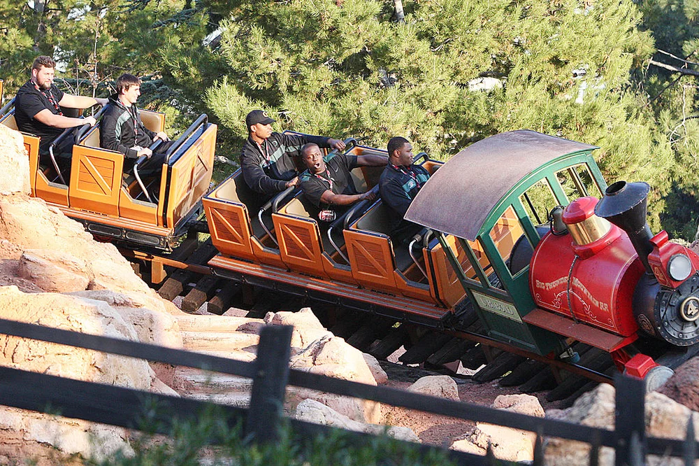 Big thunder Mountain Railroad at Disneyland