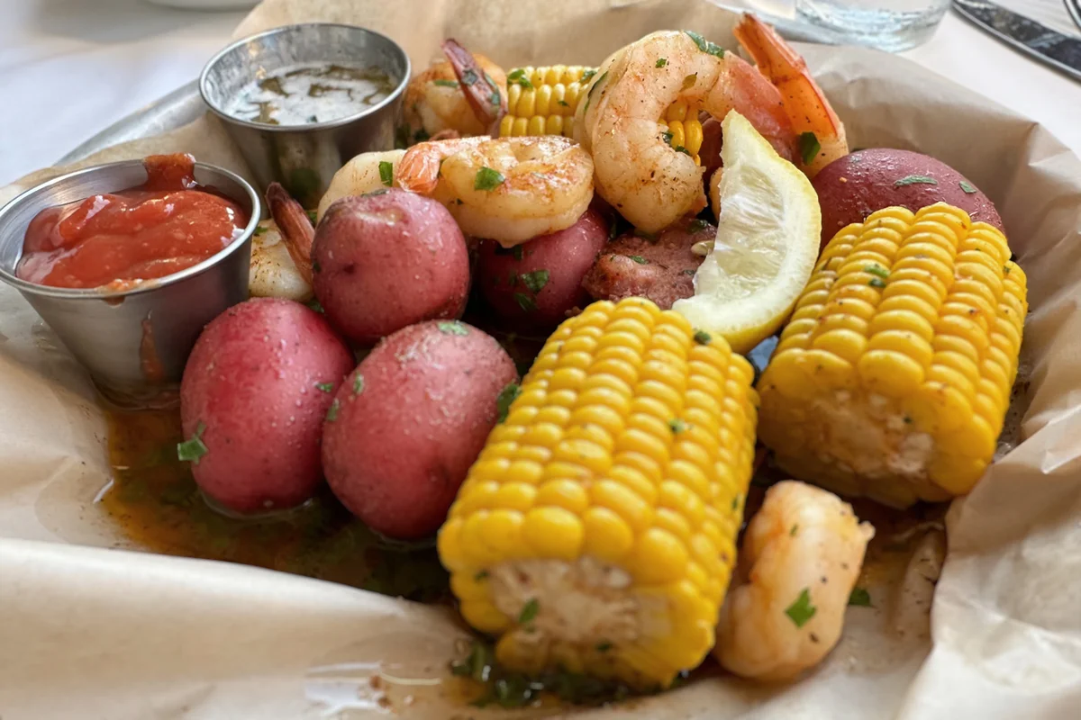 Southern shrimp boil