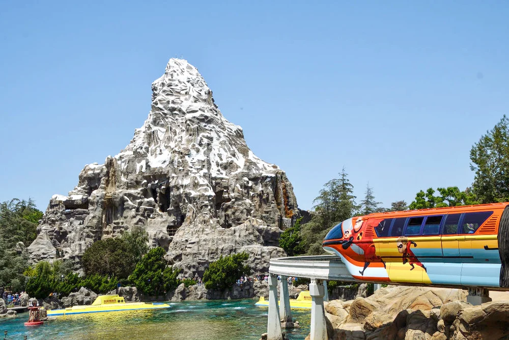 Matterhorn Bobsleds at Disneyland