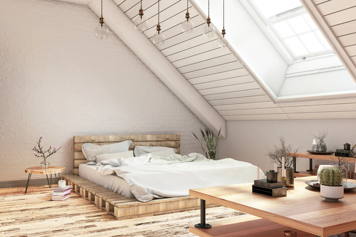 Bedroom in Attic