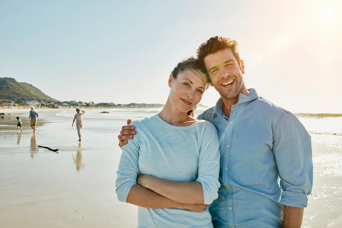 Couple on the beach