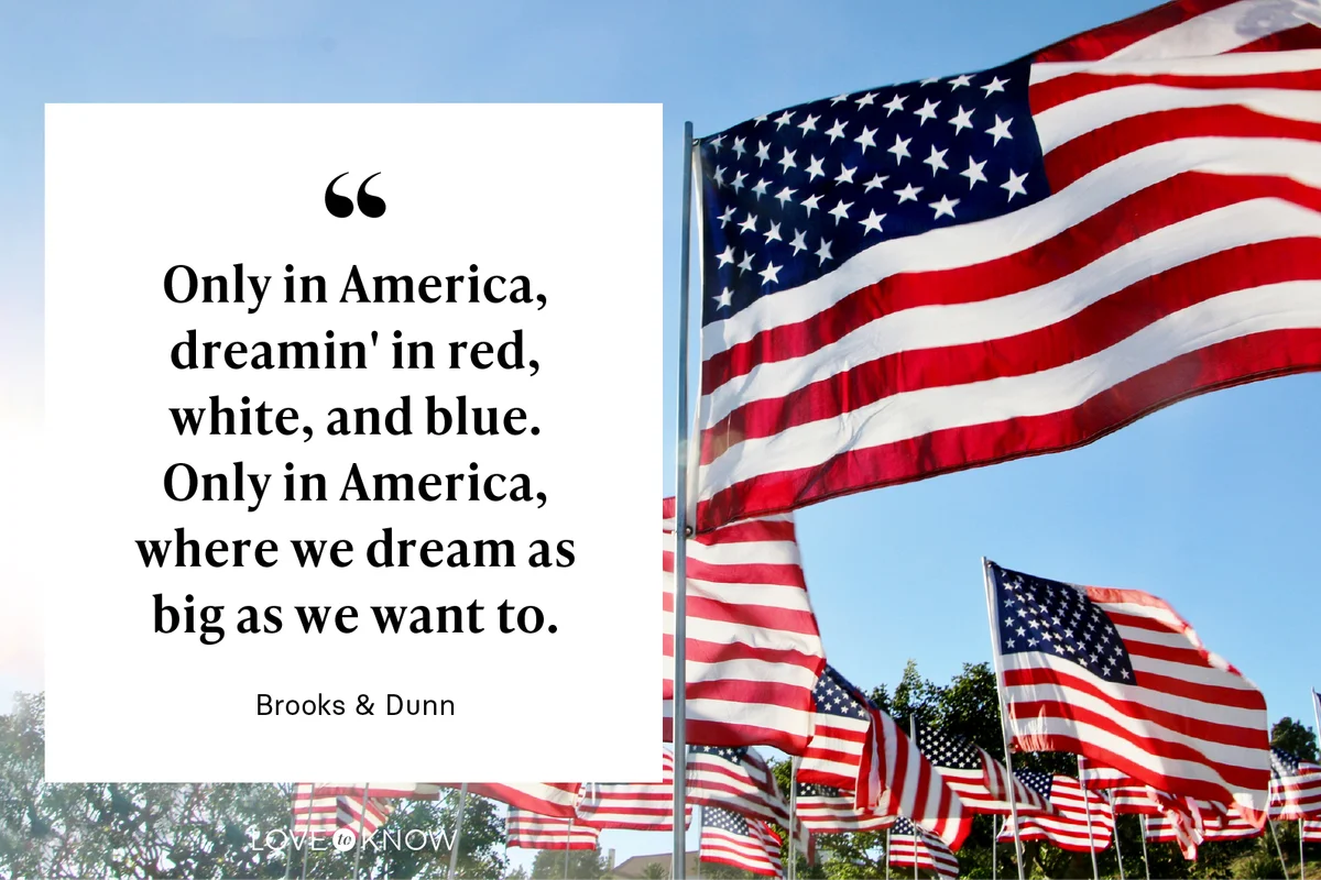 United States flags blow in the wind in Malibu