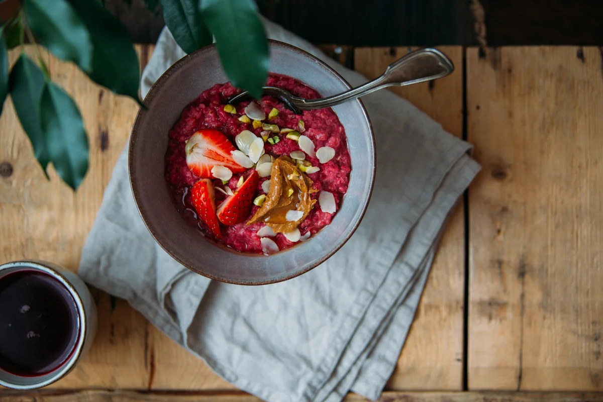 strawberry oatmeal
