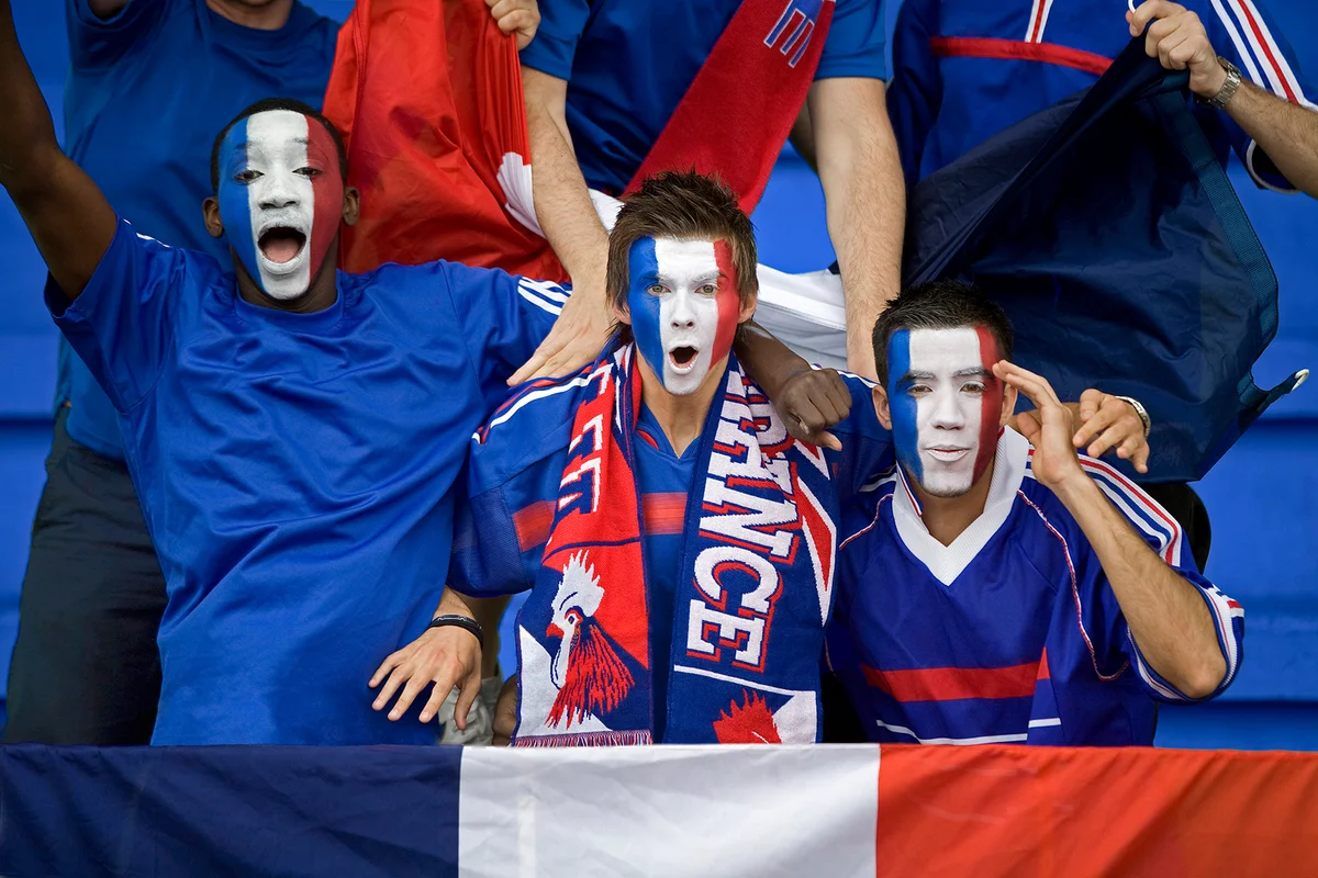 French football fans