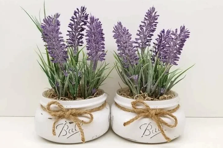 Lavender Mason Jar
