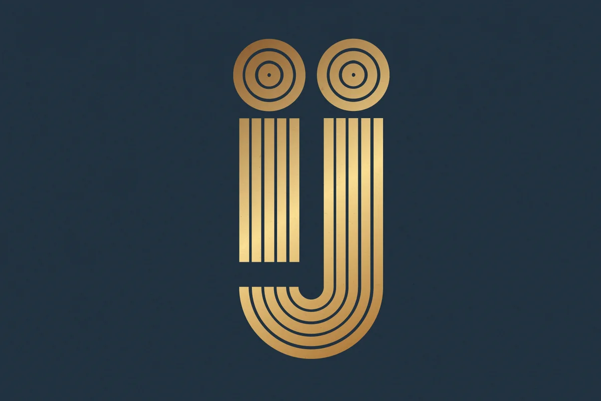ij monogram logo