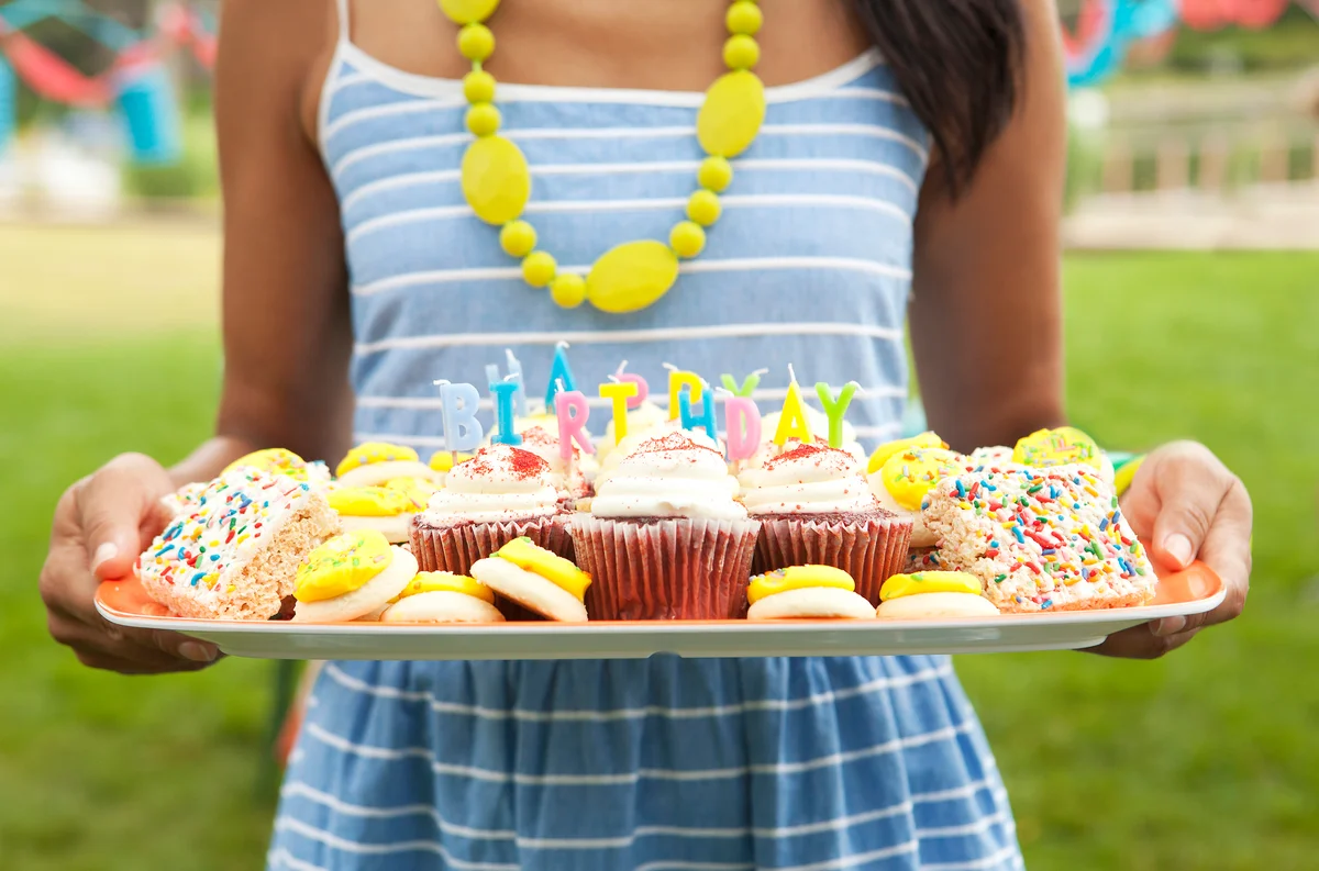 dessert tray