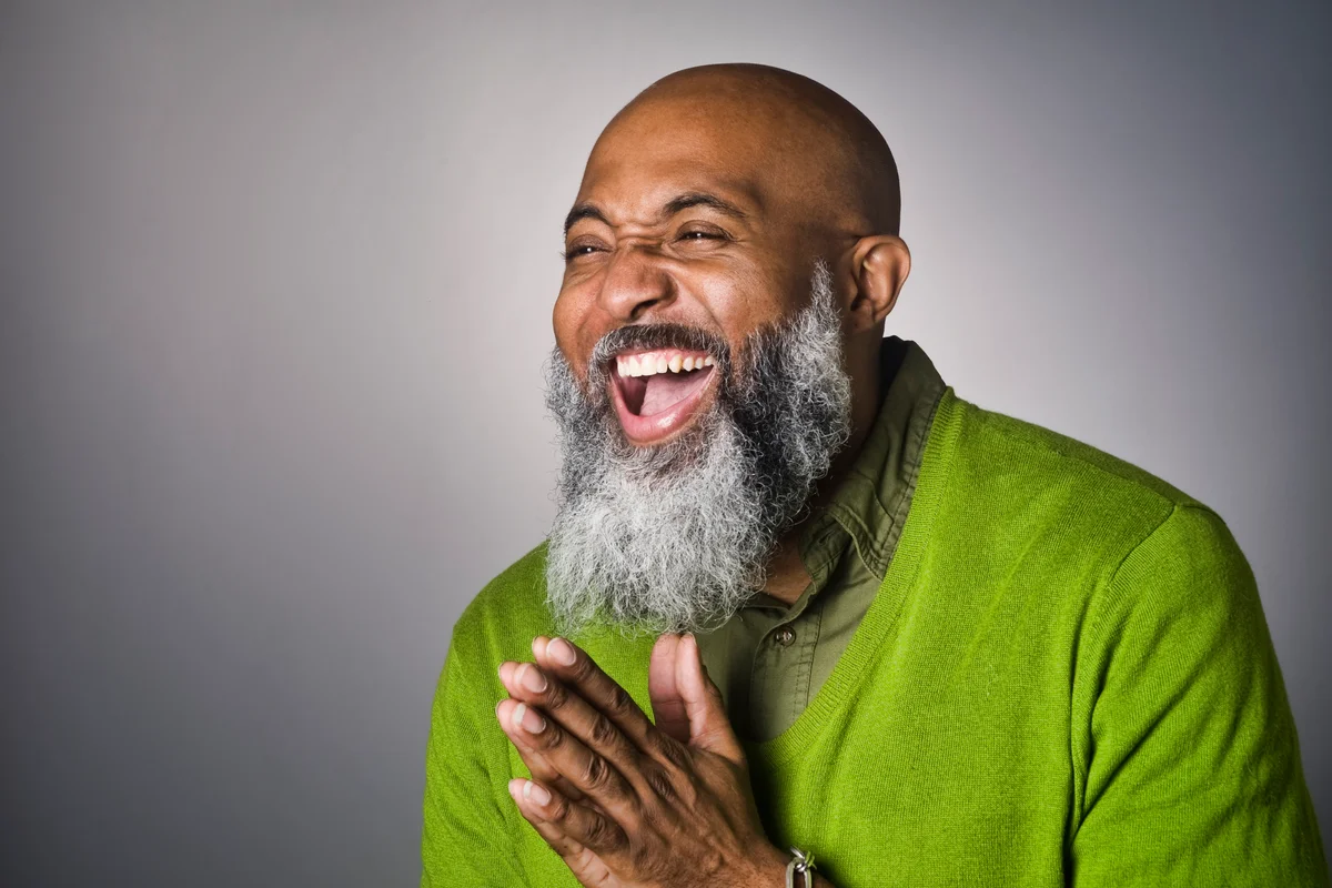 laughing man