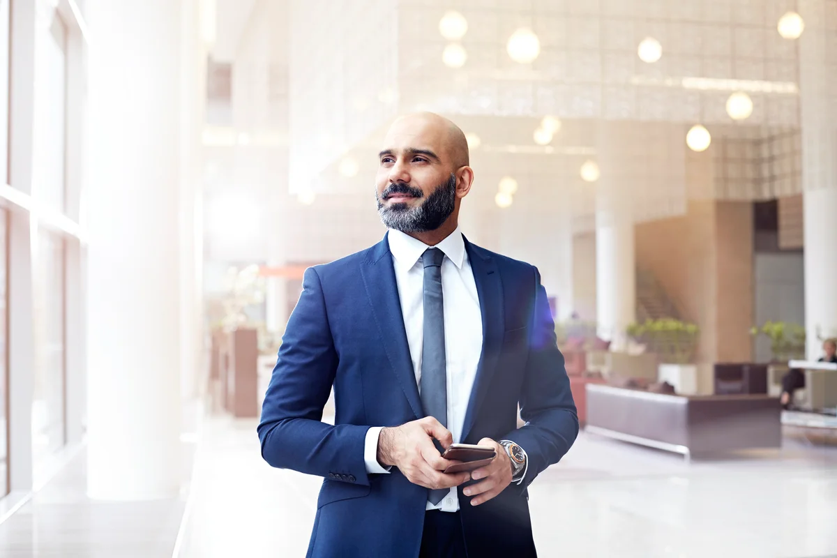 businessman at office