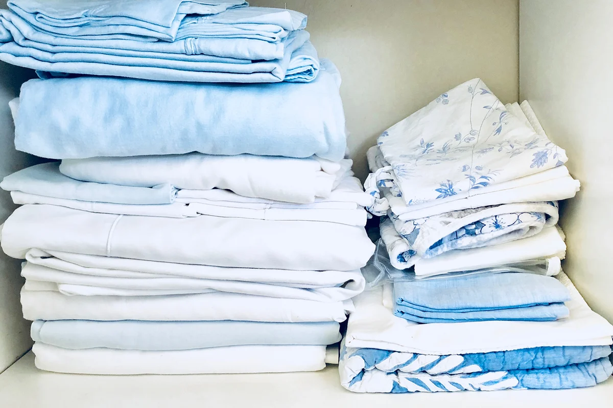 Linen folded neatly