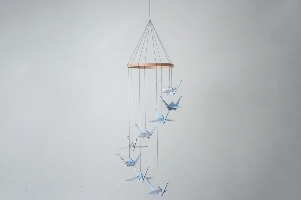 Origami Crane Mobile Baby Mobile