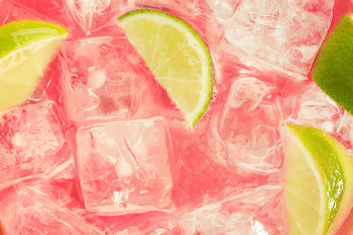 cranberry and lime juice