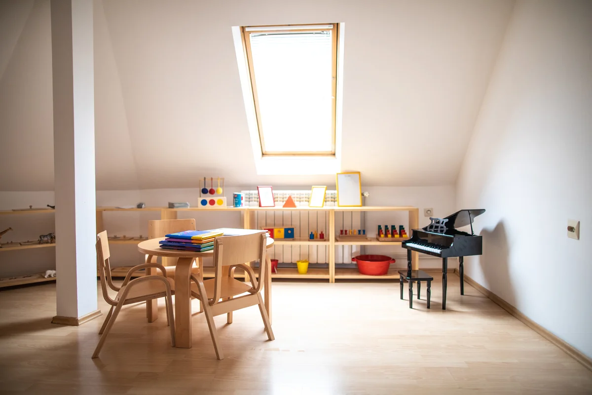 simplified playroom