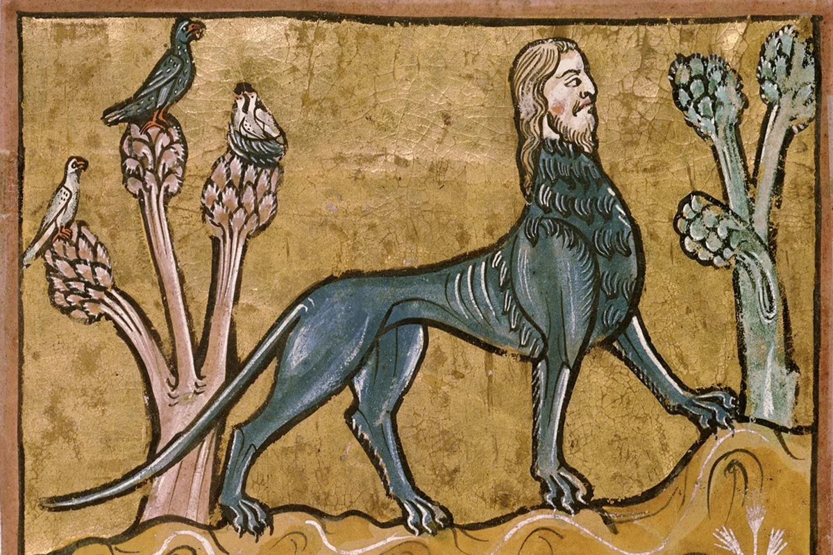 Manticore - British Library Royal 12 F xiii f24v