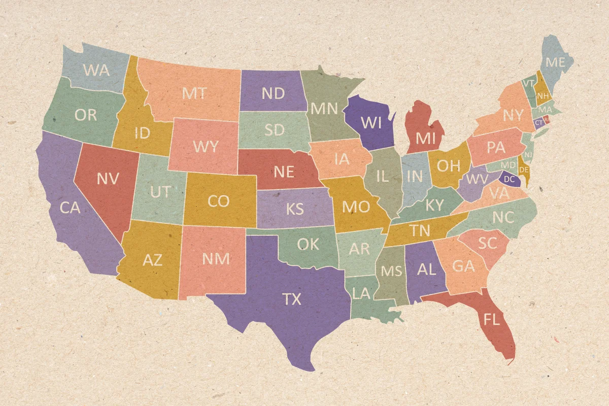 Usa map