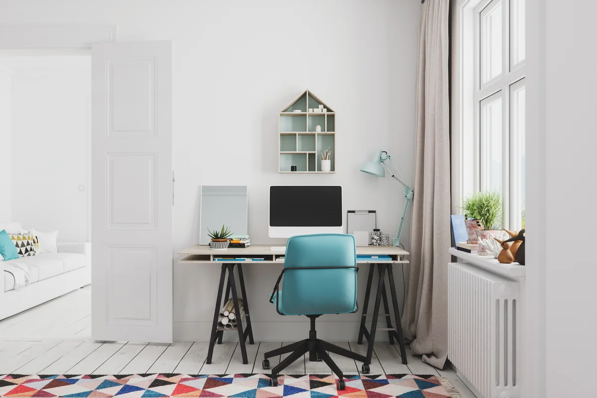 room with color pops