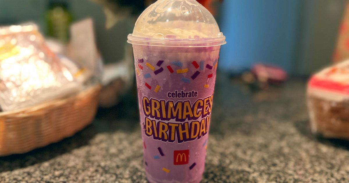 I Tried the Grimace Shake & Created My Own: Here's My Dupe