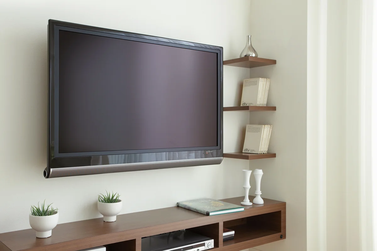 LCD TV in the room