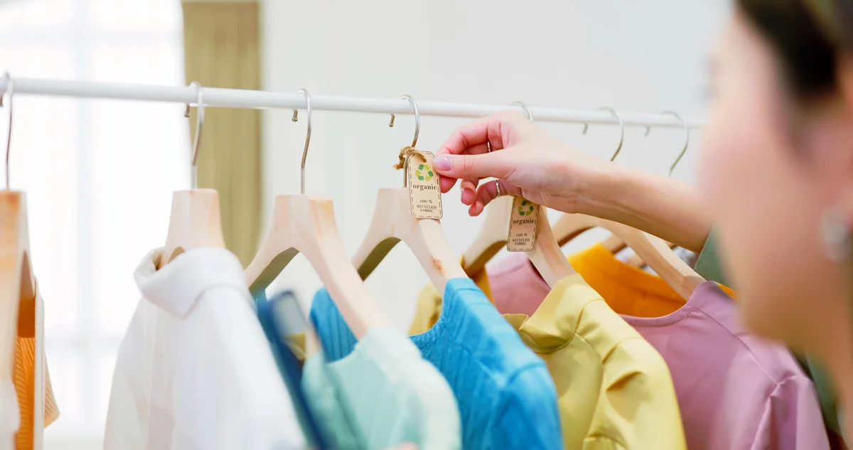 organic clothing label