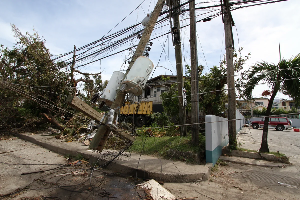 downed power line