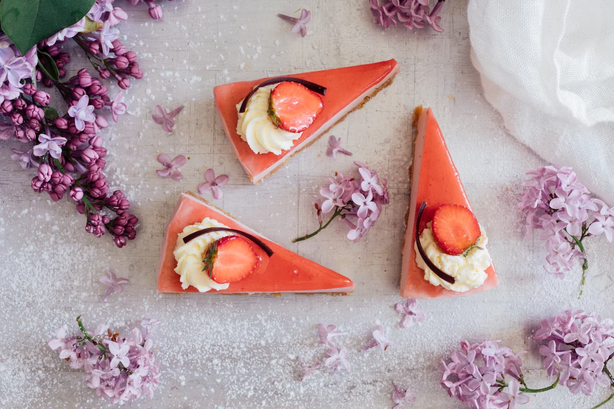 Strawberry cheesecake