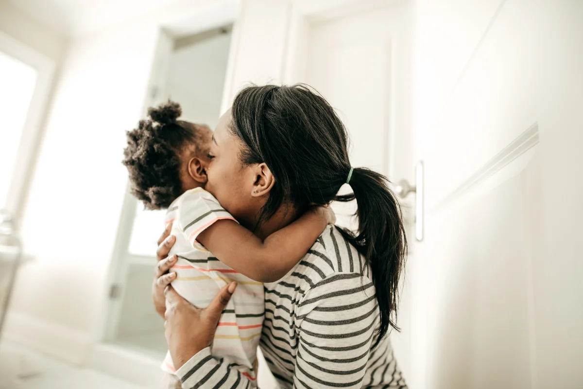 mom and daughter