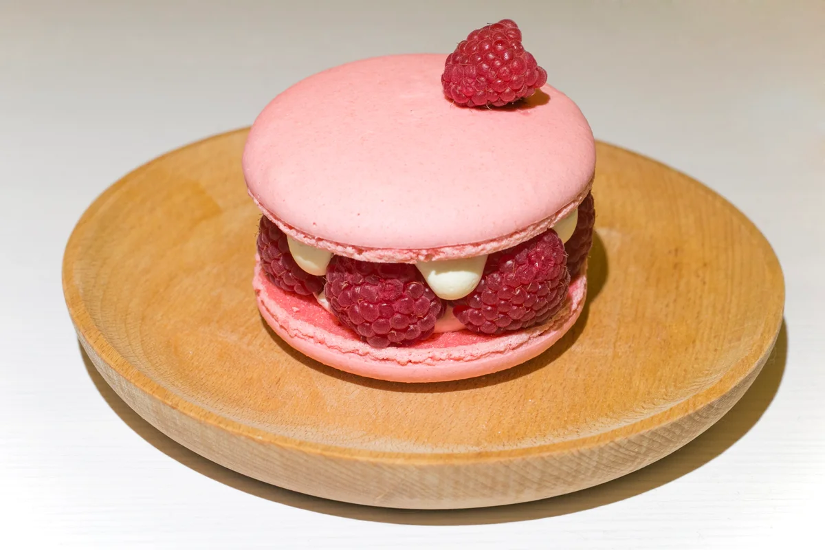 pink macaron
