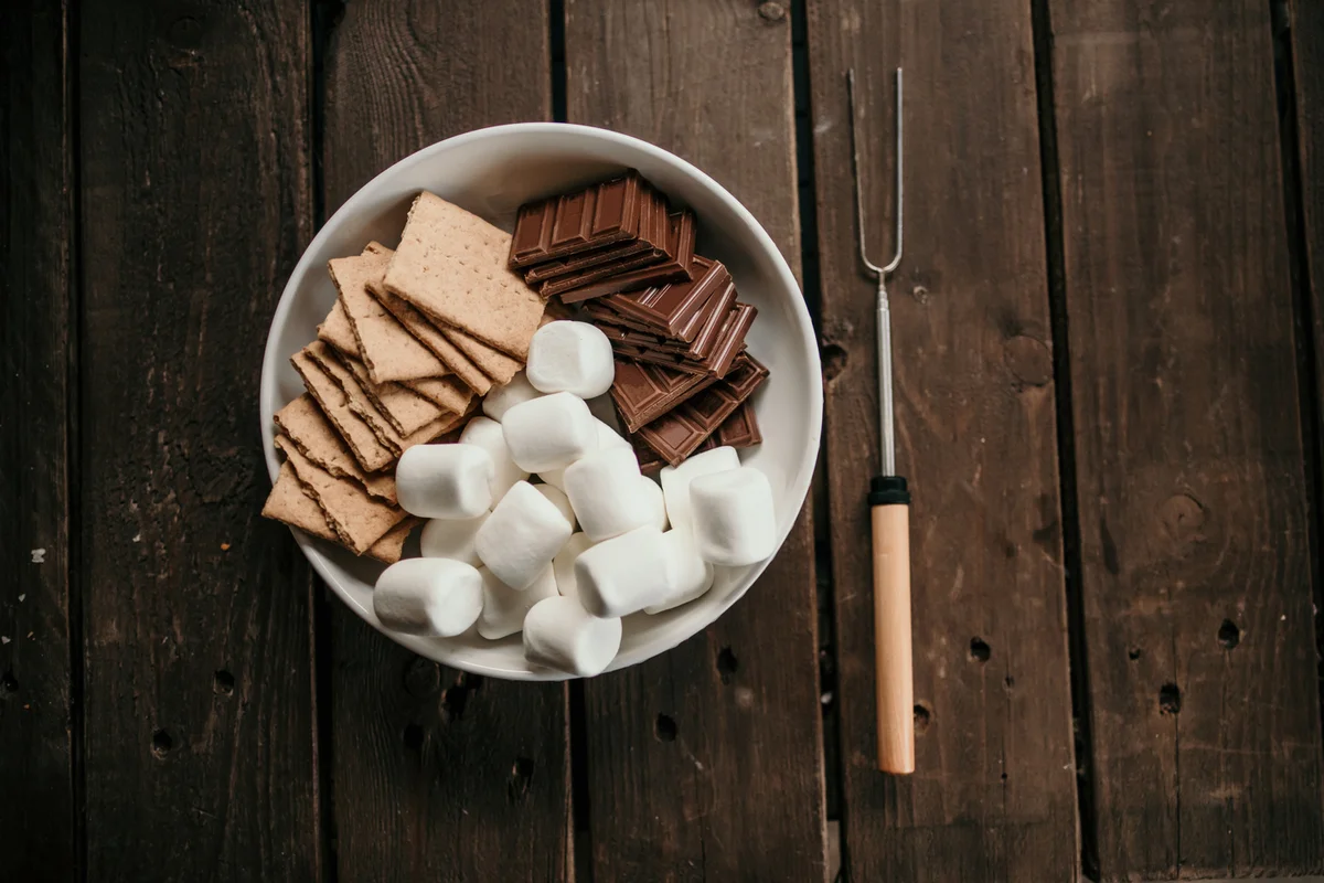 s'mores plate