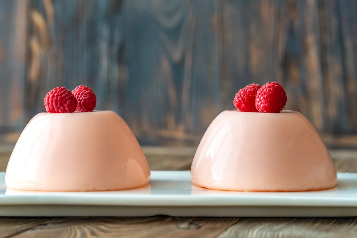 raspberry mousse