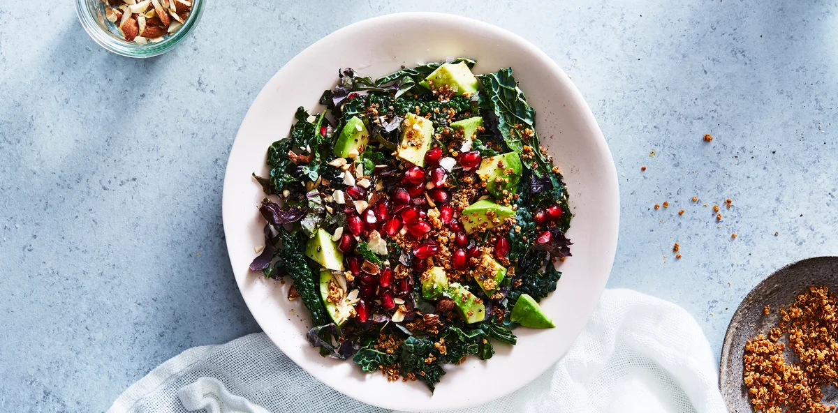 leftover chicken and kale salad