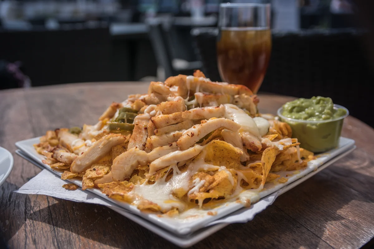 chicken nachos