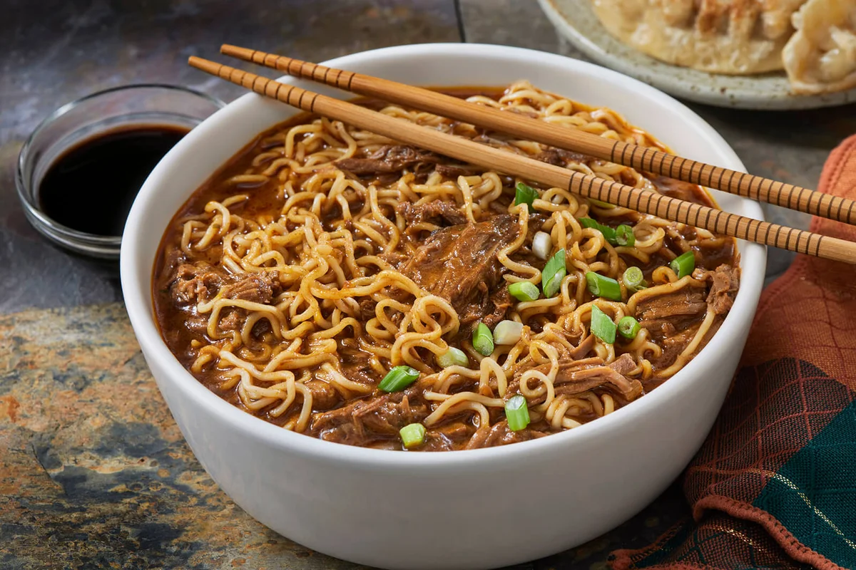 Birra Ramen with Braised Beef