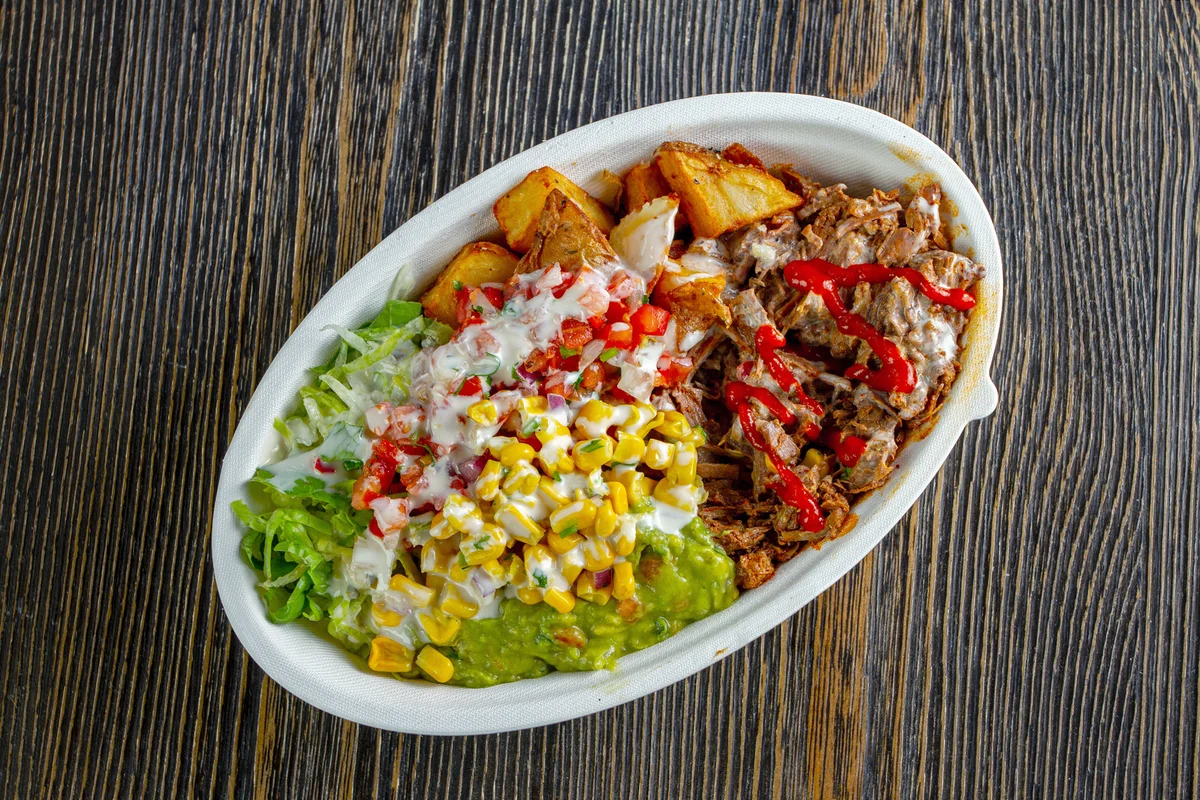 Beef burrito bowl