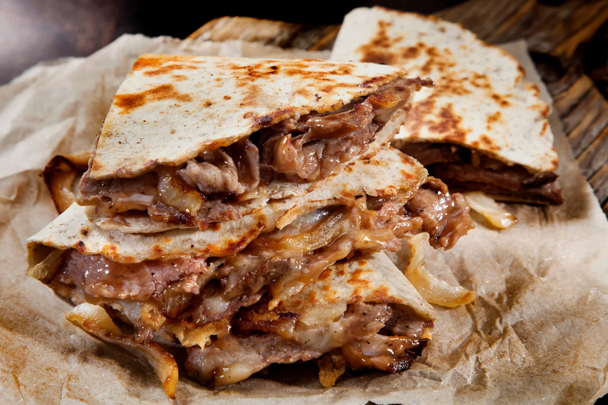 Philly Cheese Steak Quesadilla