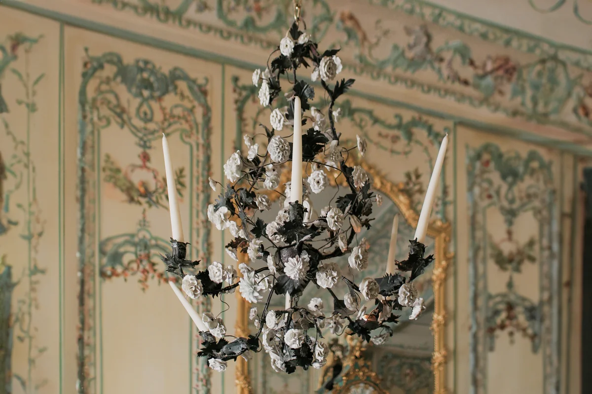 Château de Versailles, appartements la Dauphine, cabinet intérieur