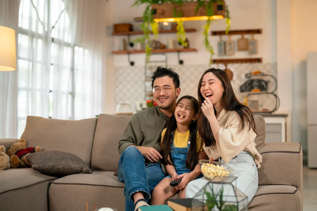 family tv time