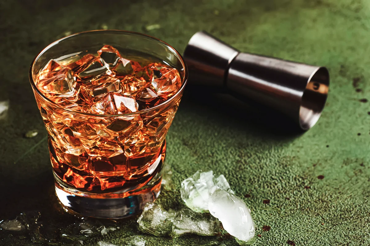 Godfather alcoholic cocktail