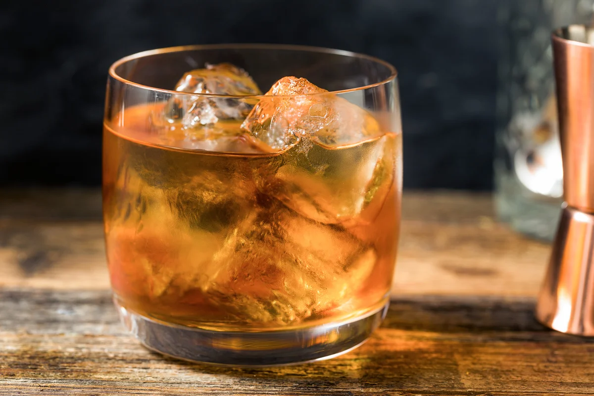 Boozy Refreshing French Connection Cocktail with Cognac