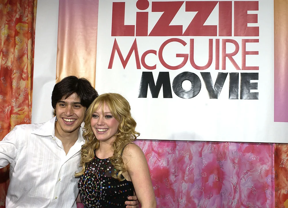 Yani Gellman and Hilary Duff during The Lizzie McGuire Movie - Premiere at The El Capitan Theater in Hollywood, California, United States